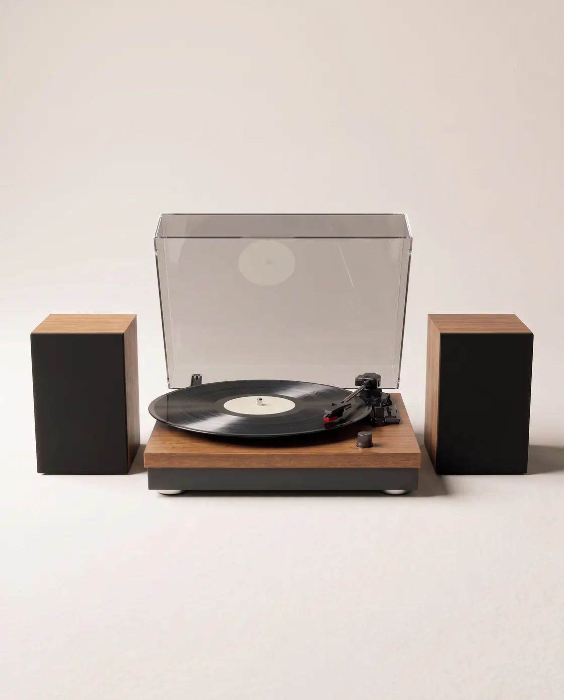 YE-TT70 — 3-Speed Turntable + Speakers