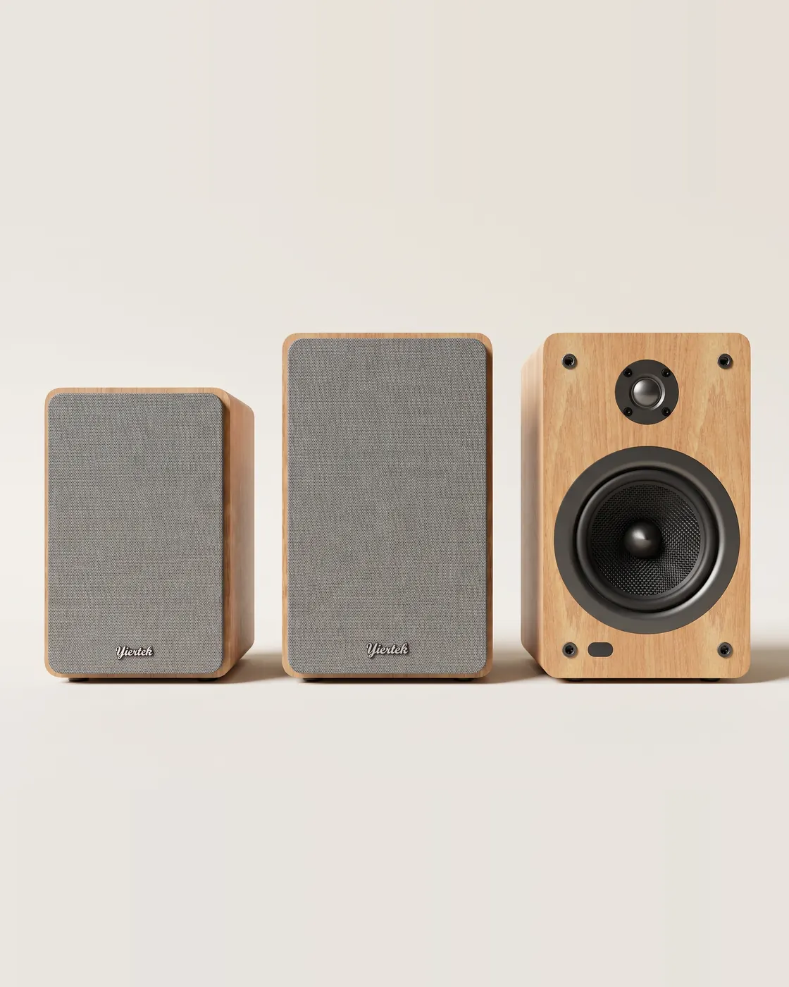 YE-B342 — Powered Bookshelf Speakers